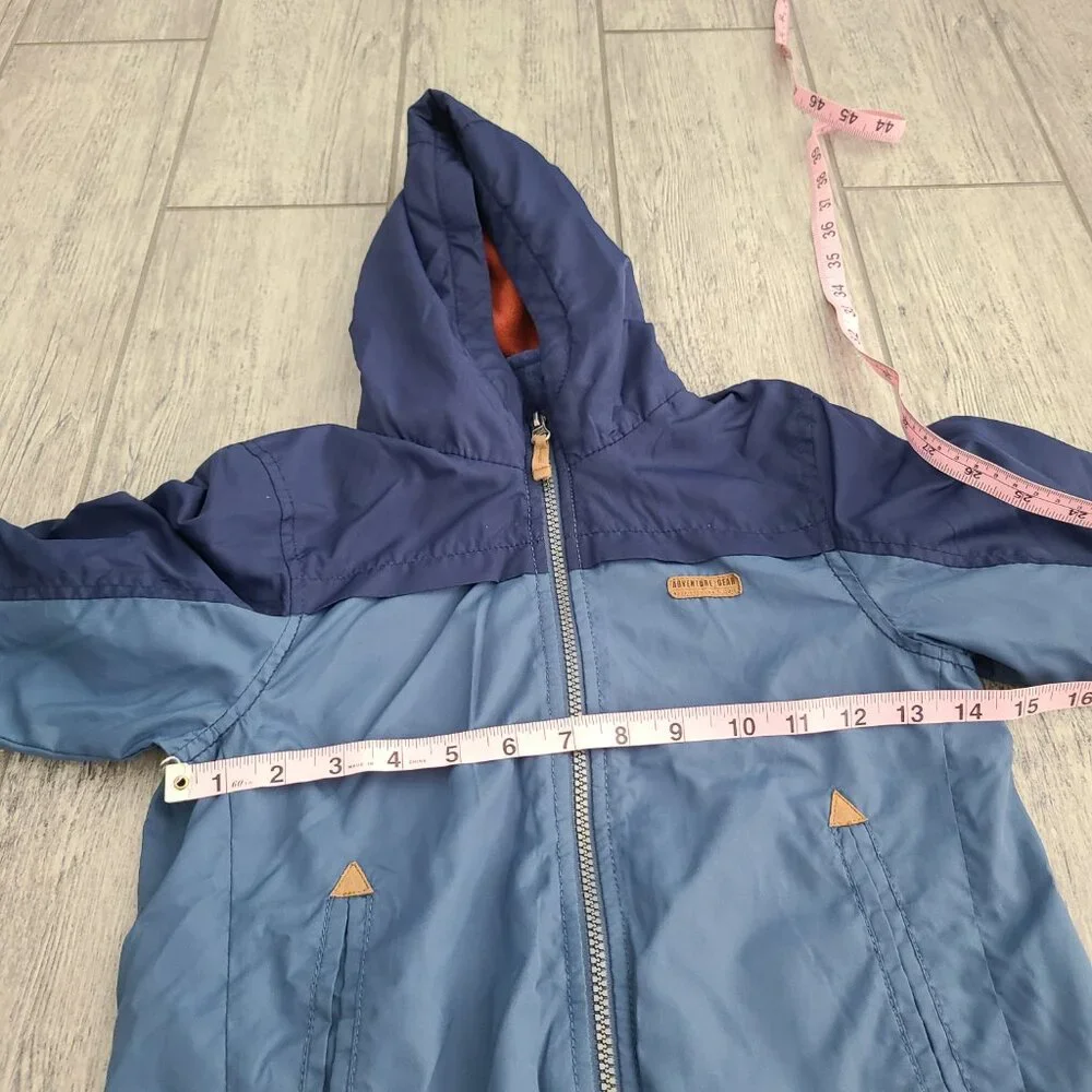 Carter’s Boys Blue Hooded Jacket Size M (5–6)